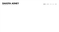 Desktop Screenshot of dakotaadney.com